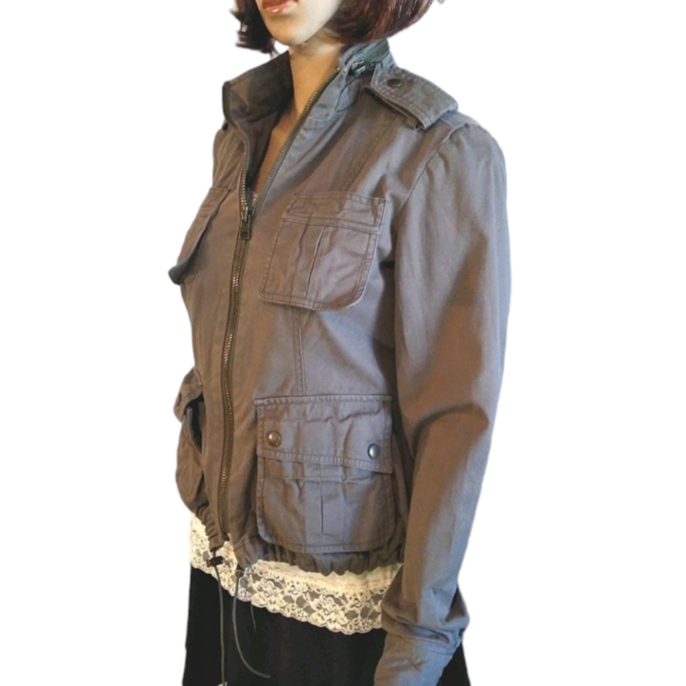 Kenna-T Oversized Utility Jacket - XS